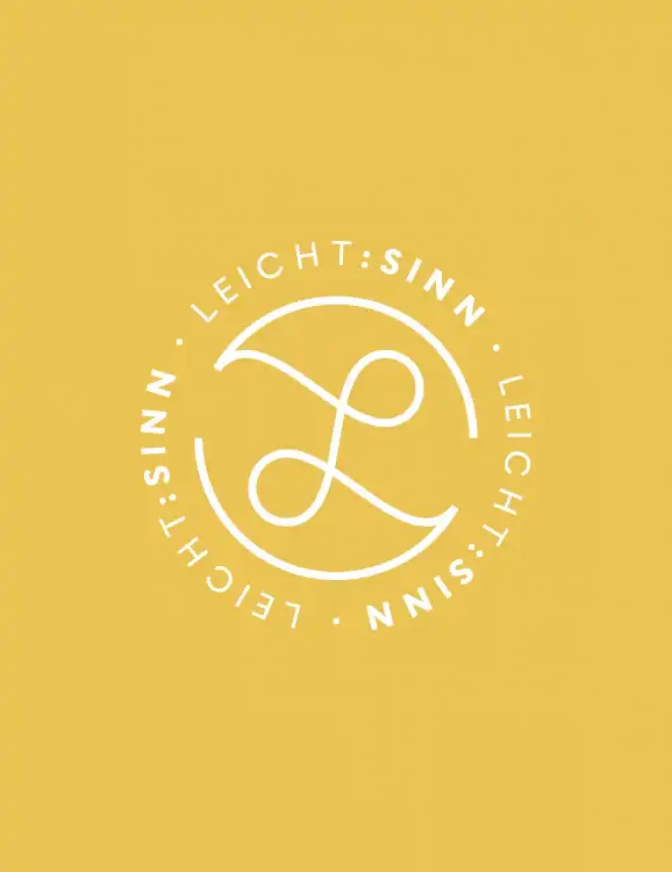 Leicht:Sinn Logo Gelb